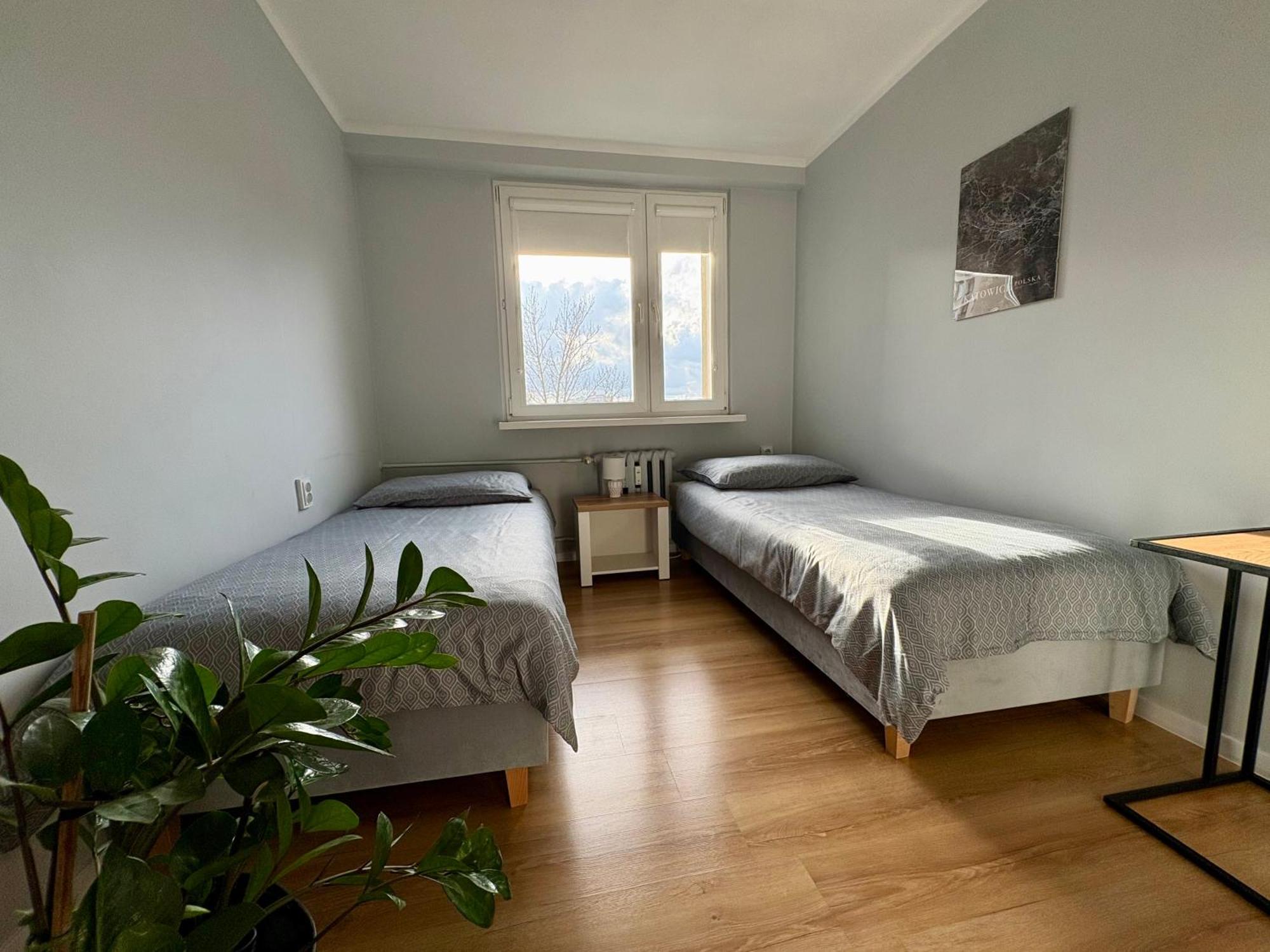 Apartament Z Widokiem Na Spodek Katovice Exteriér fotografie